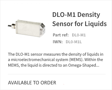 DL0-M1 Truedyne密度传感器用于液体