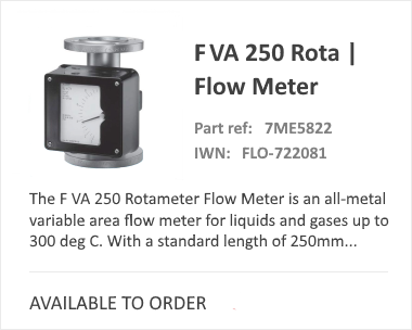 Mecon F VA 250可变面积流量计