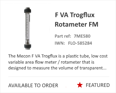 Mecon F可变面积Trogflux流量计