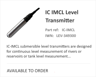 iCenta控制IMCL电平发送器