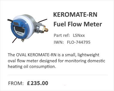 椭圆形keromate rn低流量计