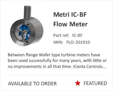 Metri测量IC BF涡轮流量计