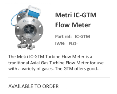 Metri测量IC GTM涡轮流量计