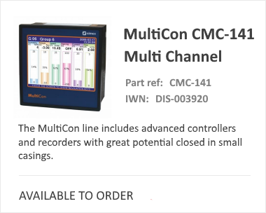 Multicon 141批处理控制器