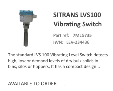 SITRANS LVS100振动电平开关