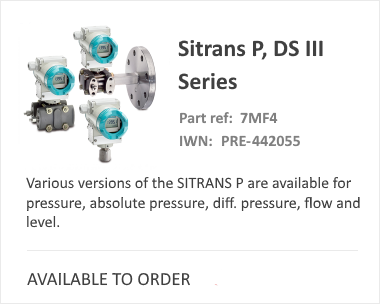 西门子SITRANS P压力开关