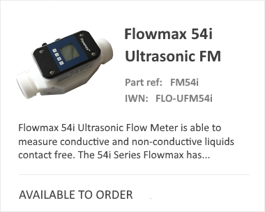 FlowMax 54i流量计来自iCenta控件